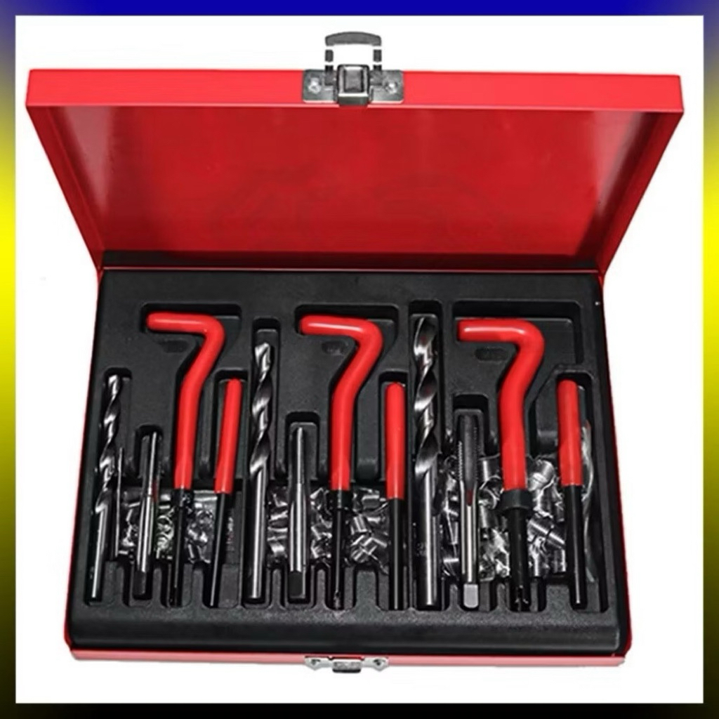 Thread Coil Repair Kit Drill Bit Helicoil Insert Tapping Tool Set ...