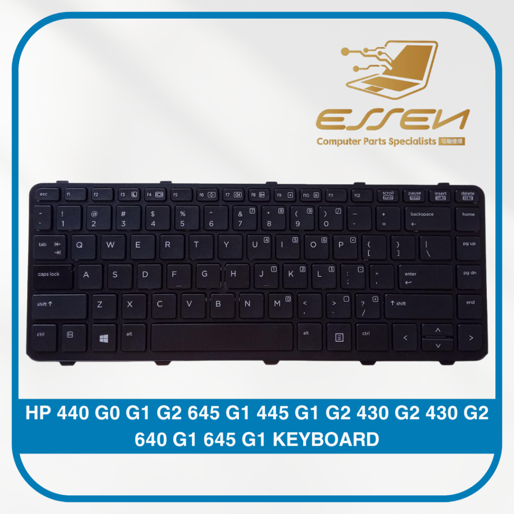 Replacement Keyboard For 430 G2 440 G0 440 G1 440 G2 445 G1 G2 640 G1 ...