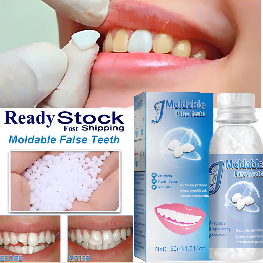 Diy Gigi Palsu Temporary Tooth Repair Kit Teeth And Gaps FalseTeeth 30g ...