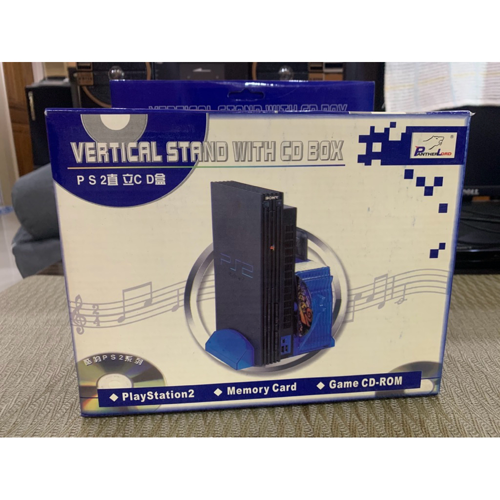 (NEW OLD STOCK) VERTICAL STAND WITH CD BOX PS2直立CD盒 | Shopee Malaysia