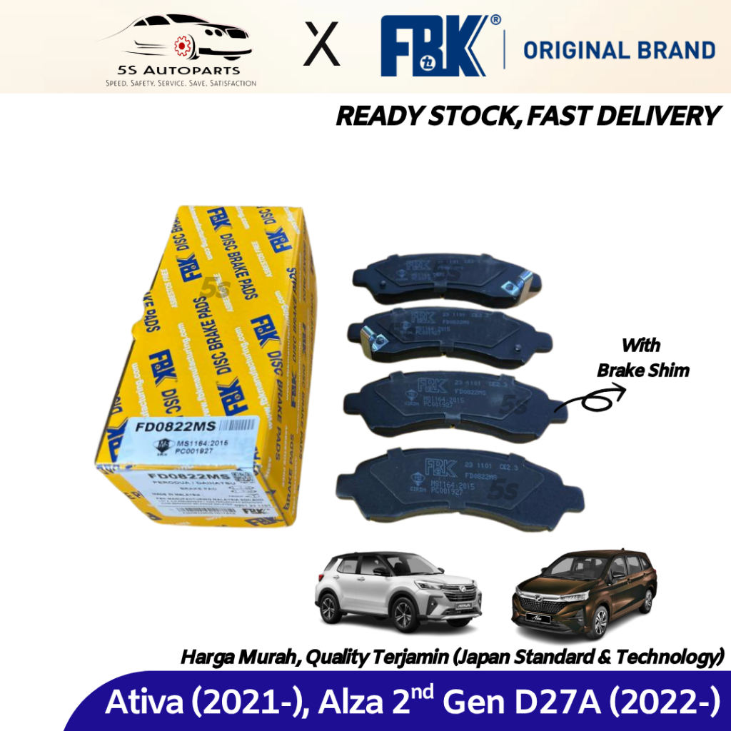 FBK Perodua Ativa A270RS, Alza D27A (2022-) Facelift, Toyota Veloz ...