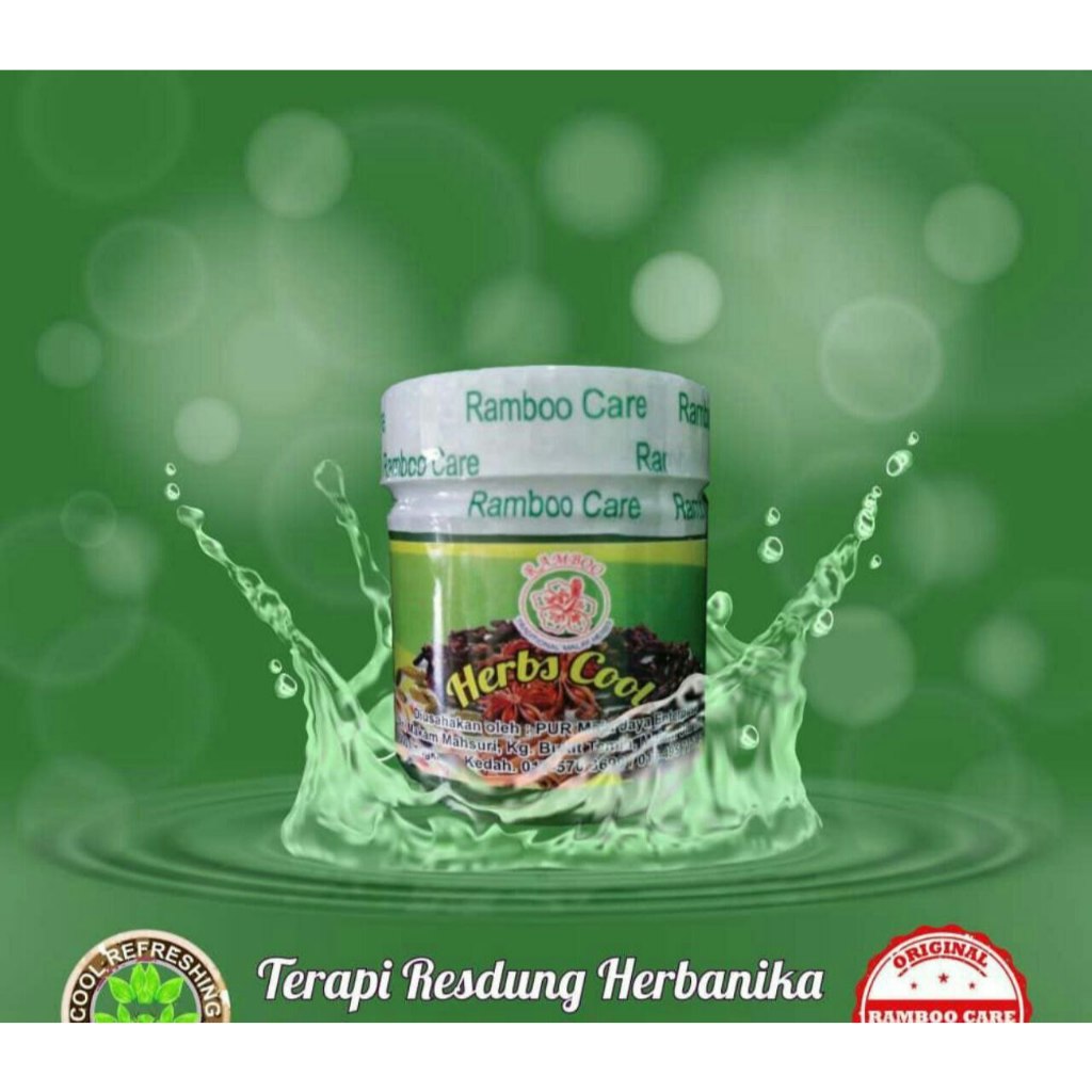 RAMBOO HERB COOL TERAPI RESDUNG AROMATHERAPY | Shopee Malaysia