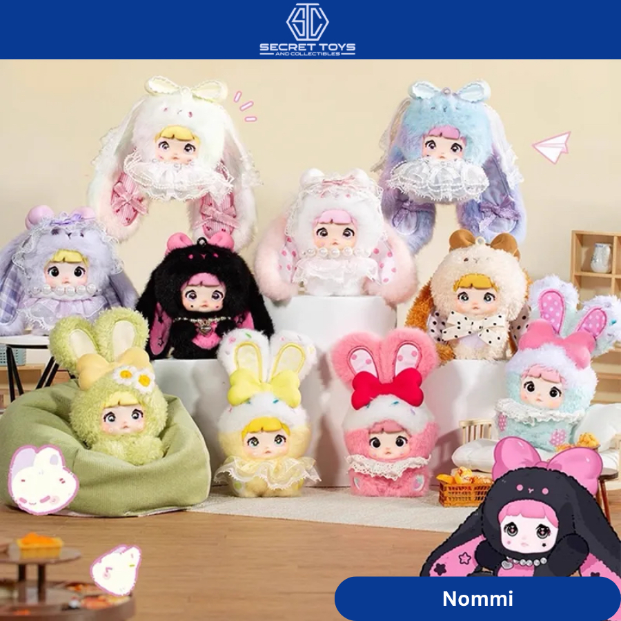 Nommi ノミちゃん 米宝 甜心兔兔 8種類セット シークレット2種込み！ Original Nommi Baby Sweetheart Bunny 正版Nommi糯米儿米宝二代