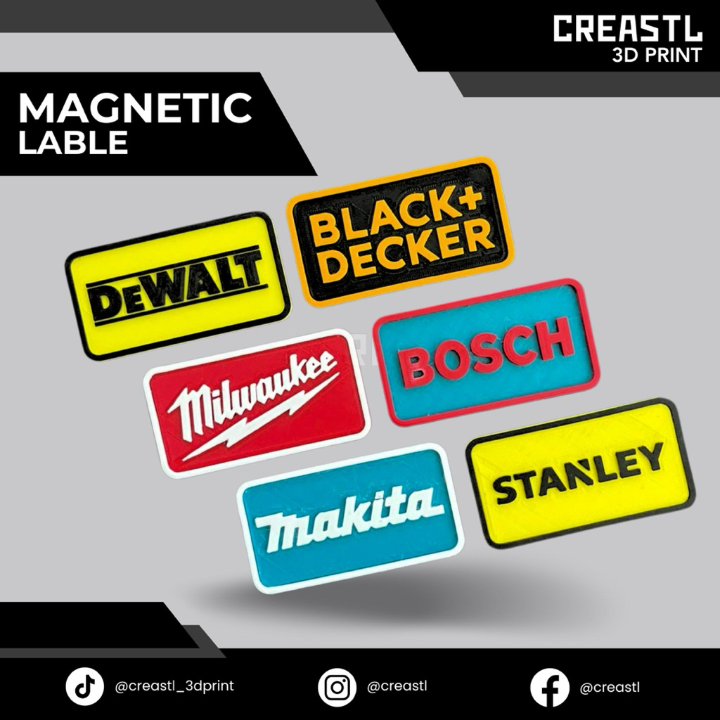 🔥 WORKSHOP Sign Magnetic Plate 🔥 3D Print Product | Shopee Malaysia