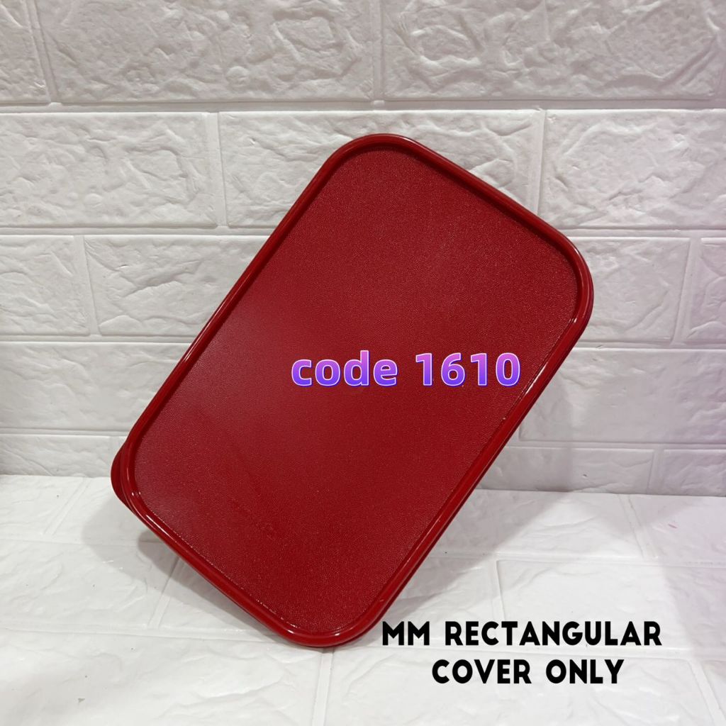 Tupperware Modular Mates Rectangular Seal / Lids / Cover / code - 1610 ...