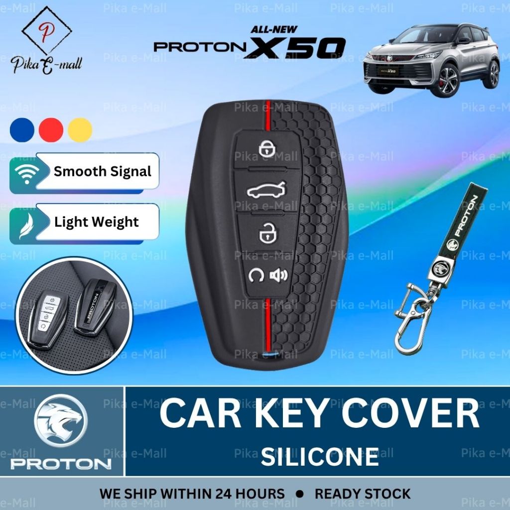 NEW Proton x50 Facelift 2025 Car Key Cover Silicone Key Case Holder x50 ...
