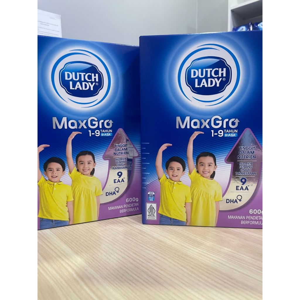 Dutch Lady MaxGro 1-9 years (600g) | Shopee Malaysia