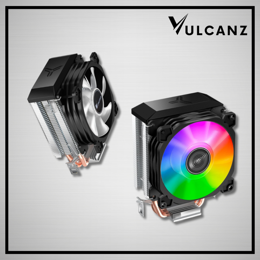 JONSBO CR1200E 2 HEAT PIPE 9CM FAN AIR TOWER COOLER 3PIN COOLING FANS ...