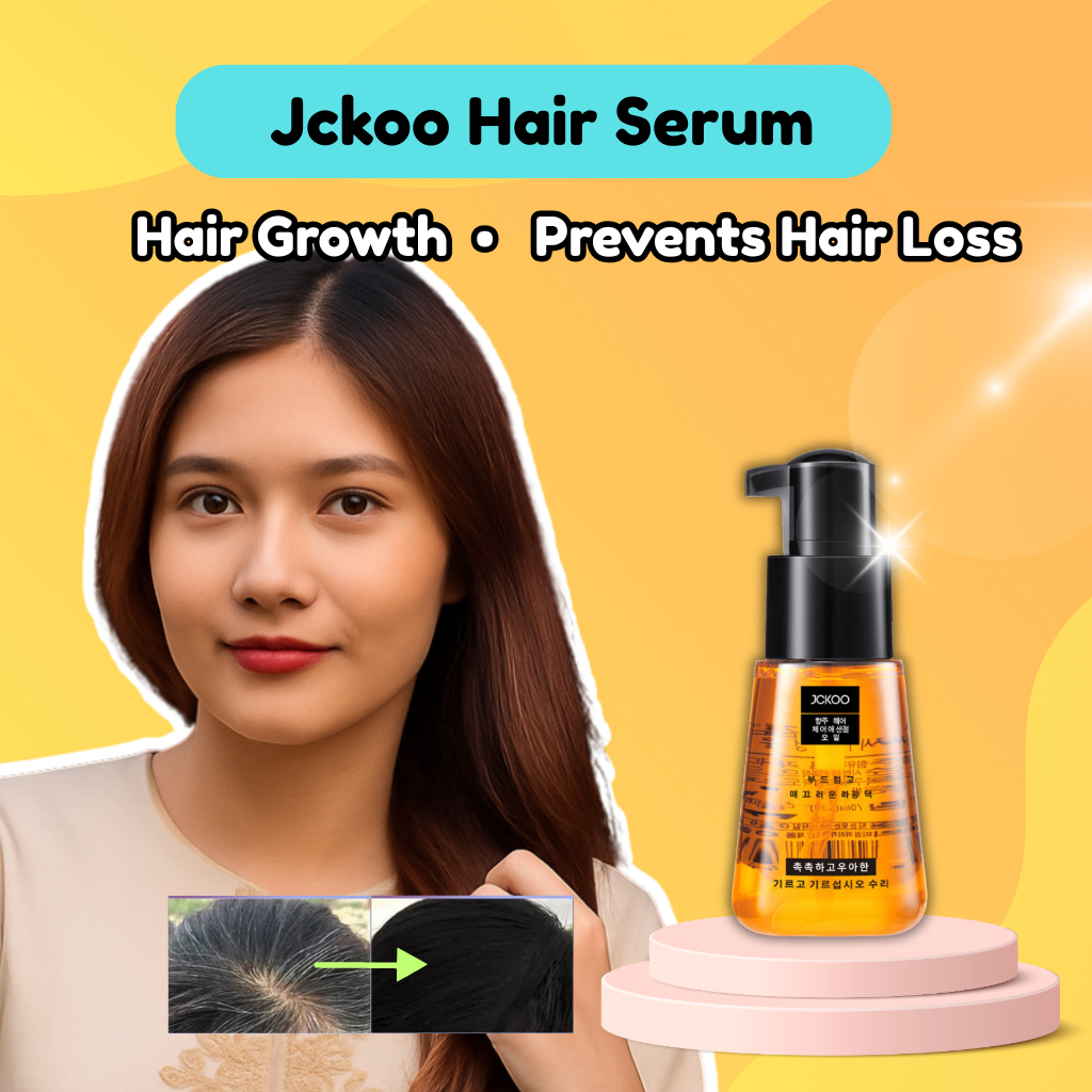 JCKOO Hair Conditioner Oil Hair Straightener Care Oil Hair Curler ...