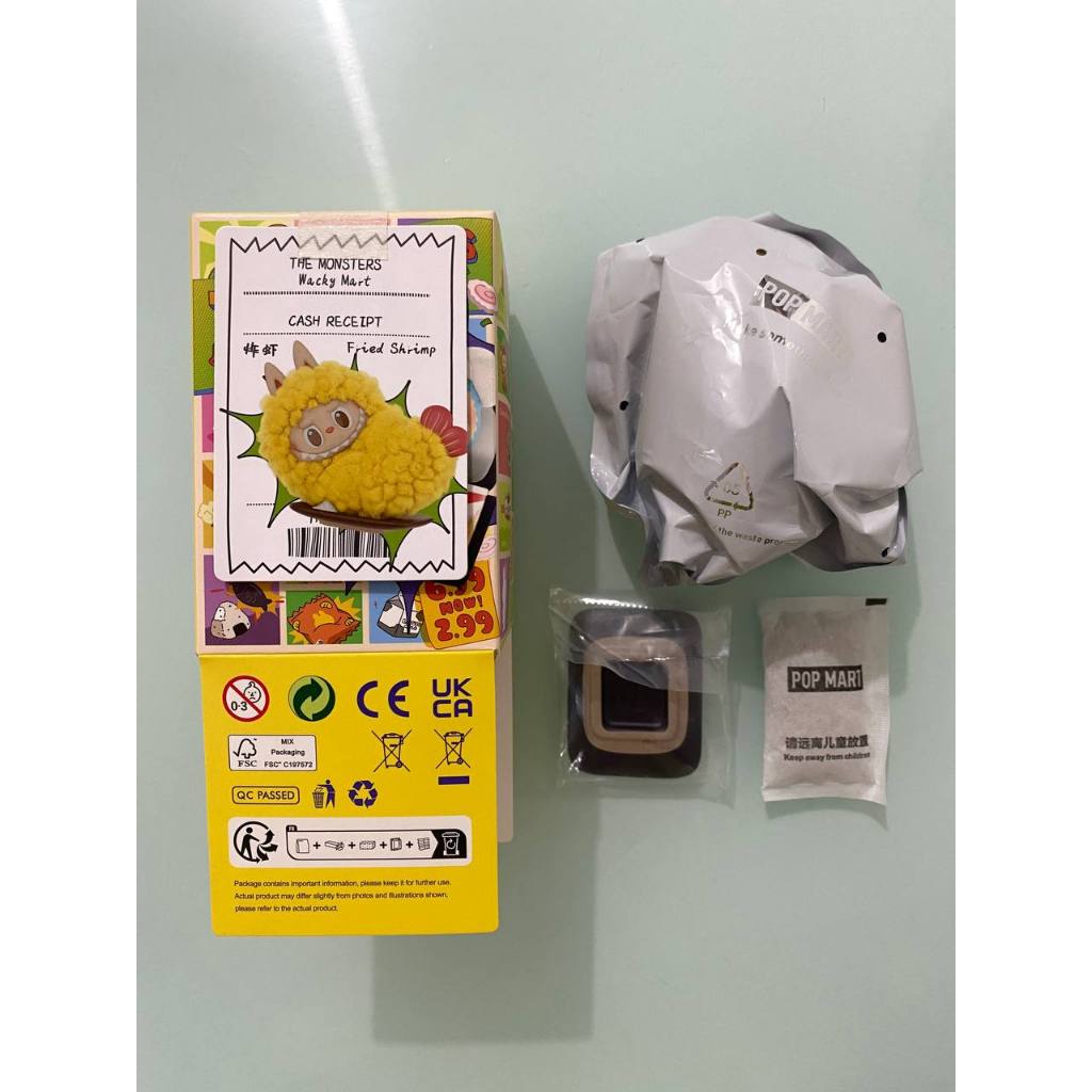 POPMART Labubu Wacky Mart Fried Shrimp Figure Authentic | Shopee Malaysia