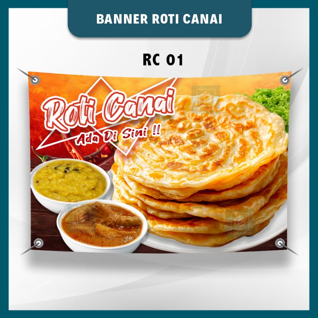 BANNER ROTI CANAI | ROTI CANAI BANNER | Shopee Malaysia