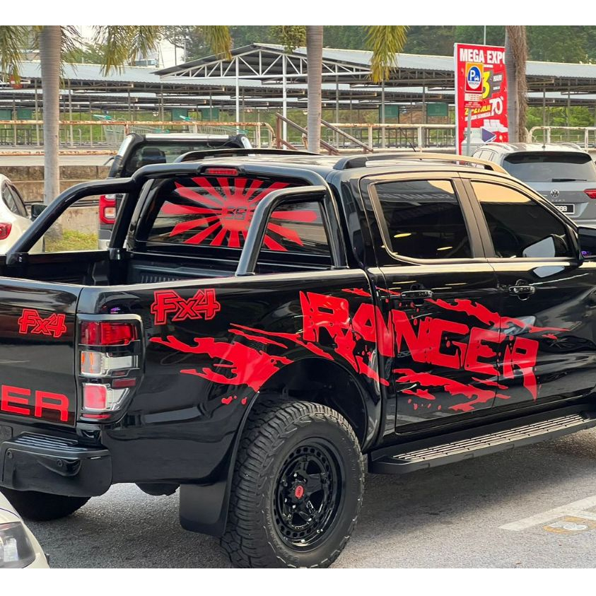 Ford Raptor 2017 FX4 Body Sticker & Grill Wording Sticker | Shopee Malaysia