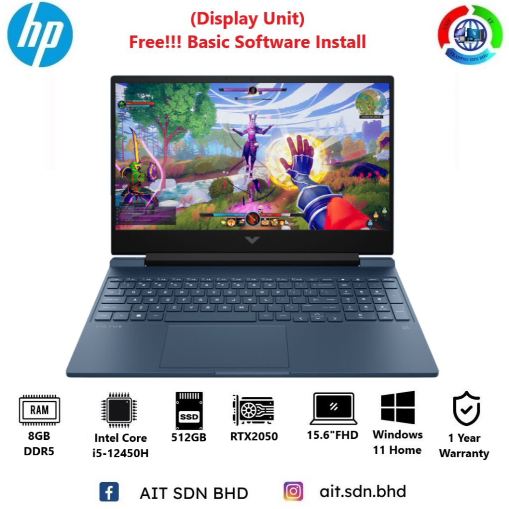 HP Victus 15-FA1330TX 15.6