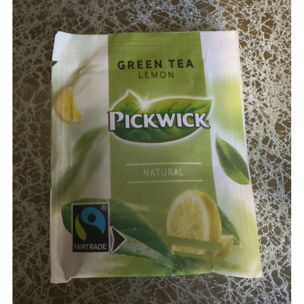(3 teabags)Pickwick Green Tea lemon ( 3 teabags without box ) | Shopee ...