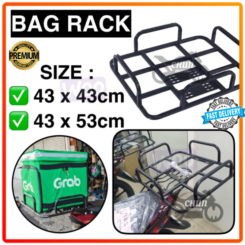 New Shop Discount🔥Motorcycle Delivery Bag Rack For Food Riders Ebike ...