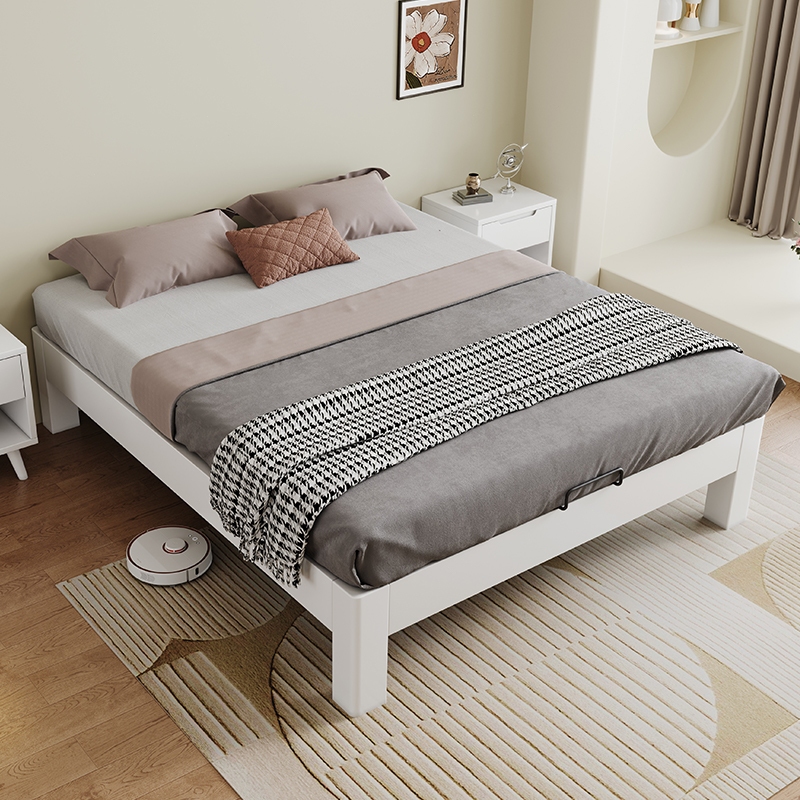 1.8m katil queen Solid Wood Bed Frame Katil Kayu tatami katil king ...