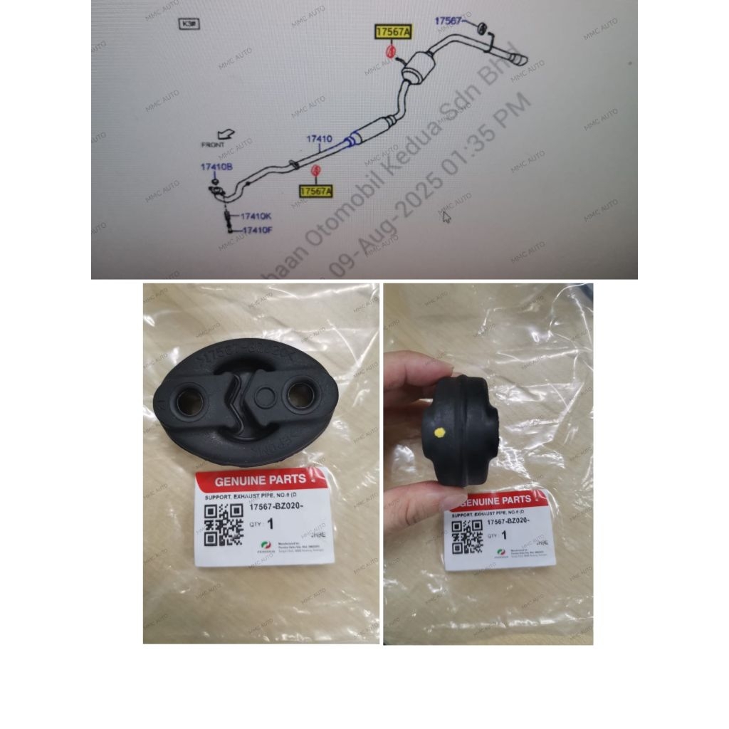 Perodua Myvi 05-22, Alza, Axia, Bezza, Viva, Kelisa, Kenari, Kancil ...
