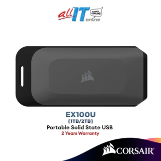 Corsair EX100U Portable Solid State USB Type-C Storage Drive (1TB/4TB)