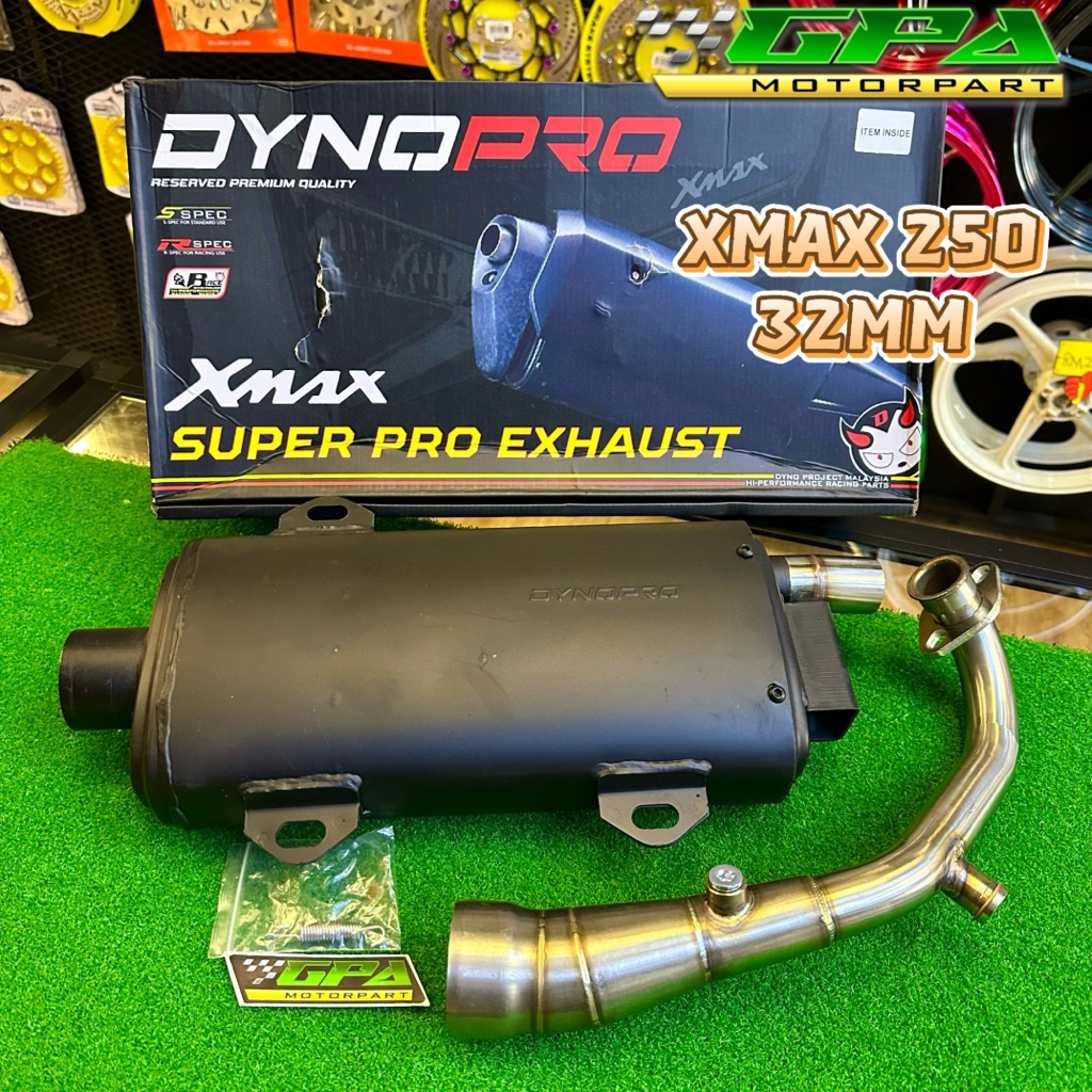 DYNOPRO RACING BACK PRESSURE EKZOS XMAX250 32MM | Shopee Malaysia