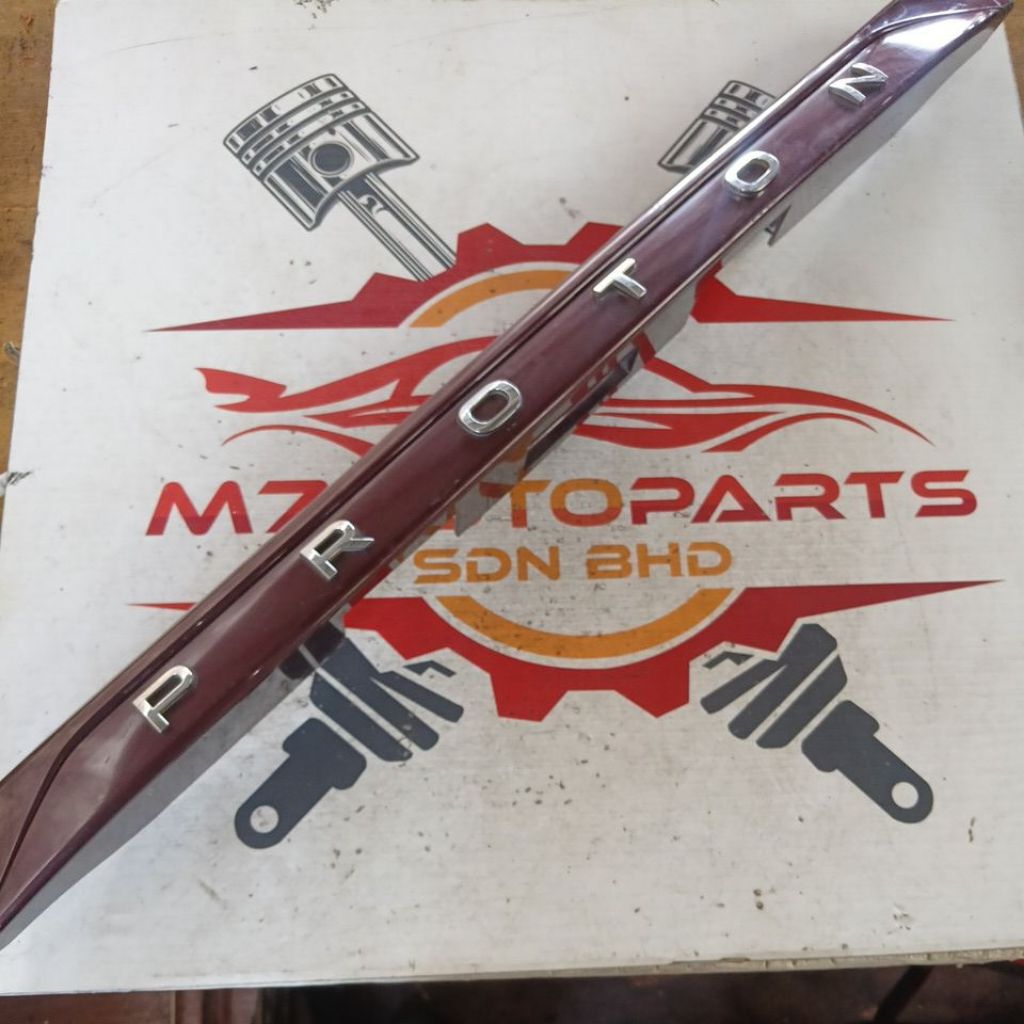 PROTON SAGA VVT 2019-2022 REAR BONET GARNISH USED | Shopee Malaysia