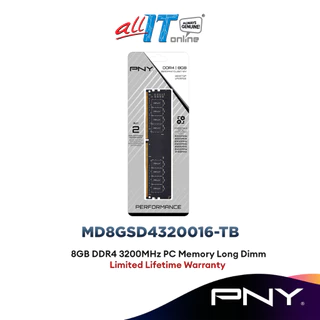PNY 8GB Performance DDR4 3200MHz Desktop Memory