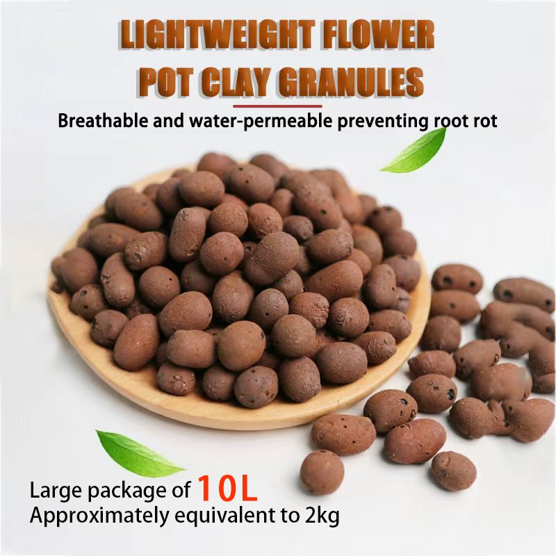 10L Lightweight LECA Clay Pebbles | Expanded Clay Balls Hydroponic ...