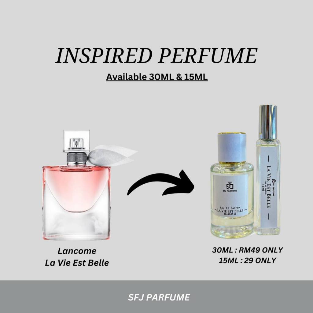Wangi lancome la vie est belle hotsell