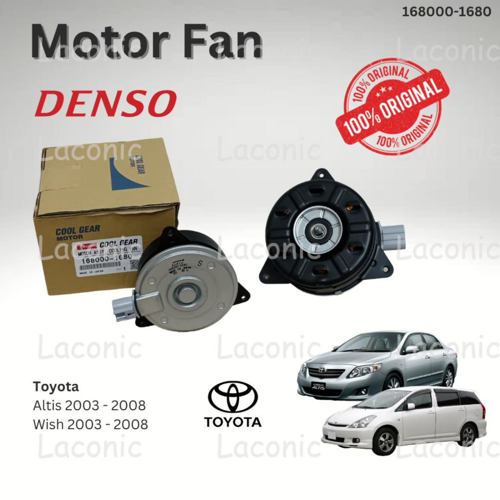 Denso Condenser Fan Motor Toyota Altis 2003 - 2008 / Wish 2003 - 2008 ...