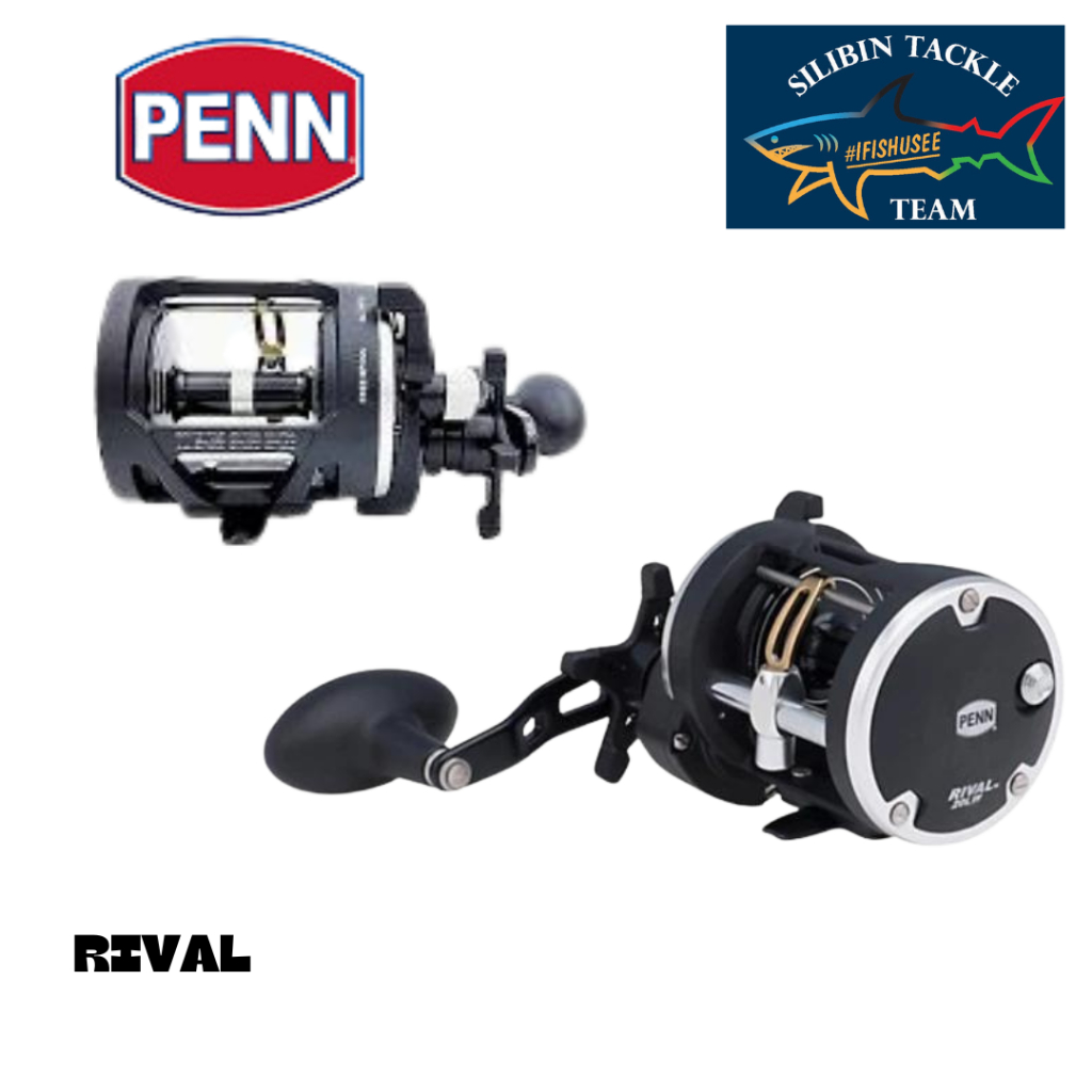 PENN RIVAL / DRUM BOTTOM Fishing Reel / SALTWATER MULTIPLIER | Shopee ...