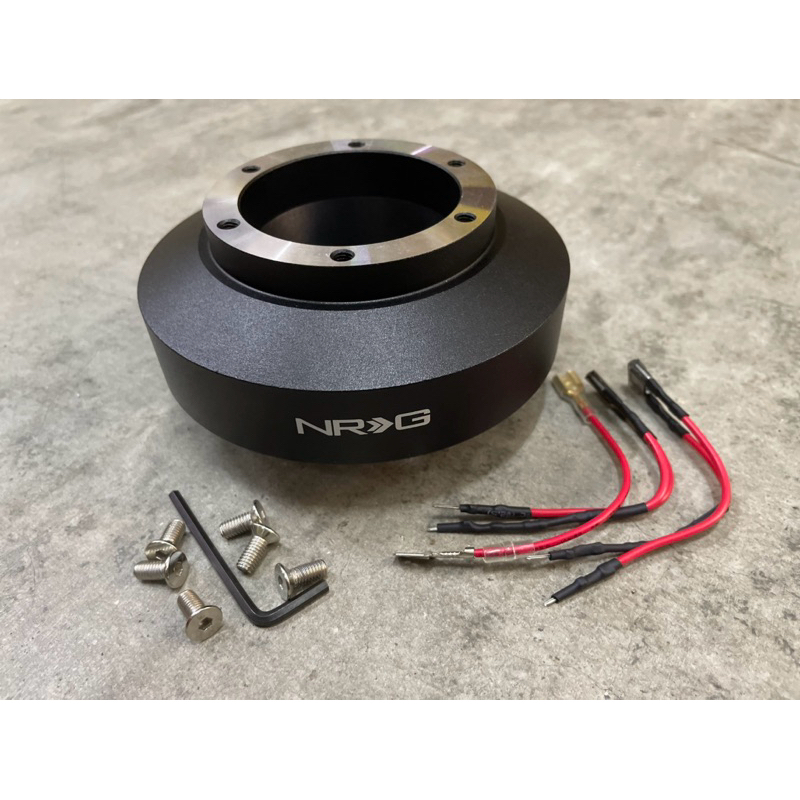 NRG STEERING WHEEL SHORT HUB BOSSKIT MITSUBISHI LANCER EVO10 EVO X GT ...