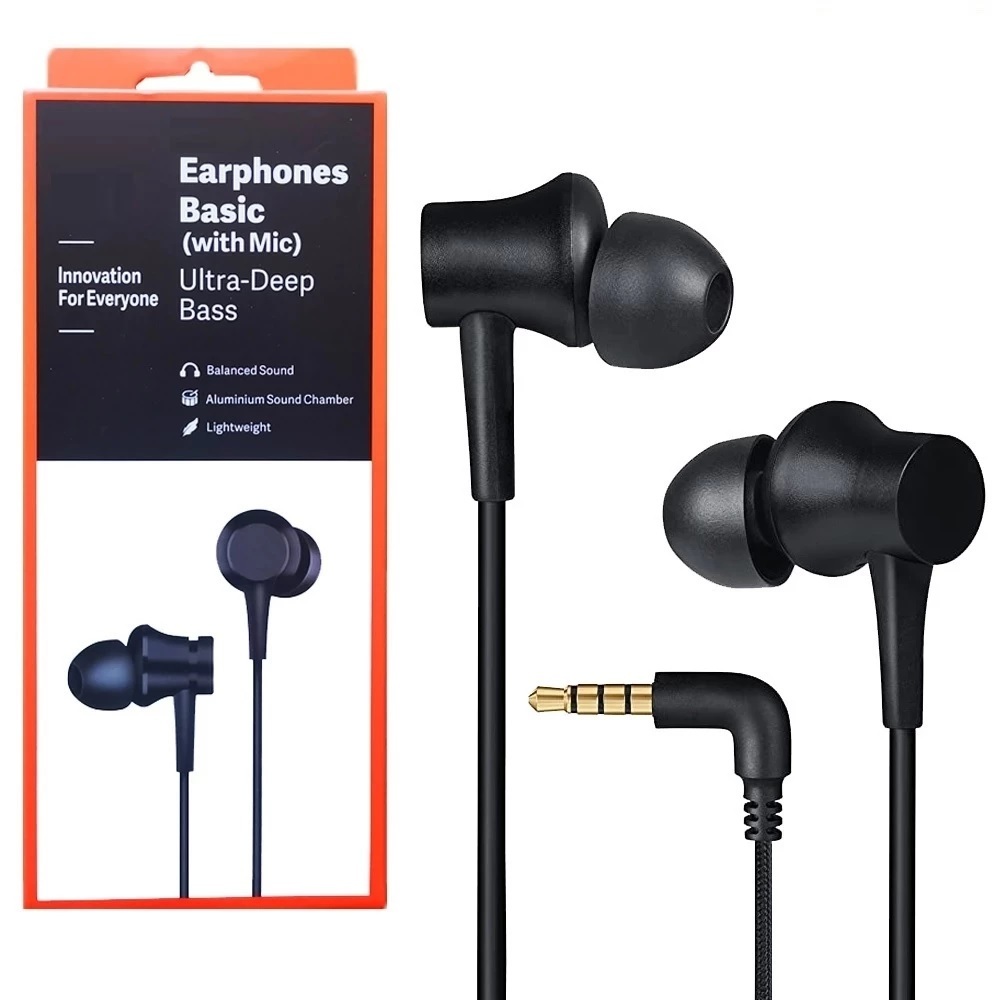 Mi earphones basic with ultra deep bass and mic hotsell