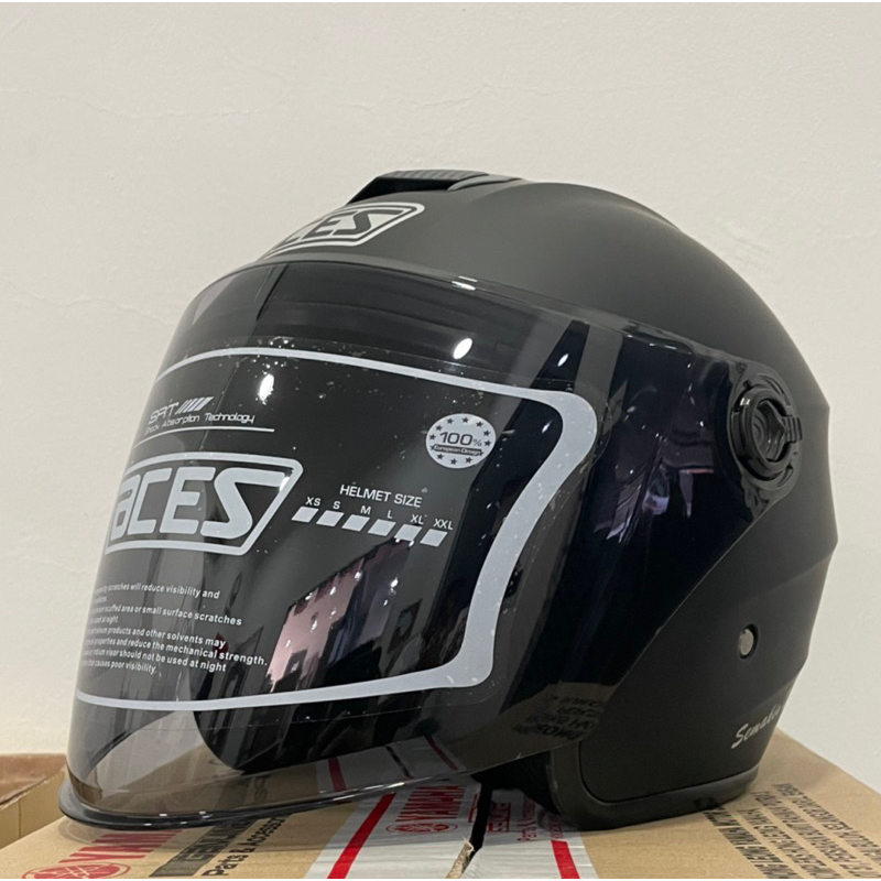 ACES R1 Helmet Motosikal SIRIM New Model Terbaharu SMOKED Visor (100% ...