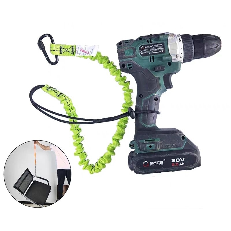 Adjustable Telescopic Safety Tool Lanyard With Clip - Scaffolding ...