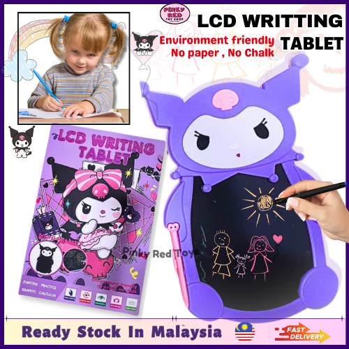 30 CM KUROMI LCD Writing Tablet Digital Drawing Graphics Handwriting ...