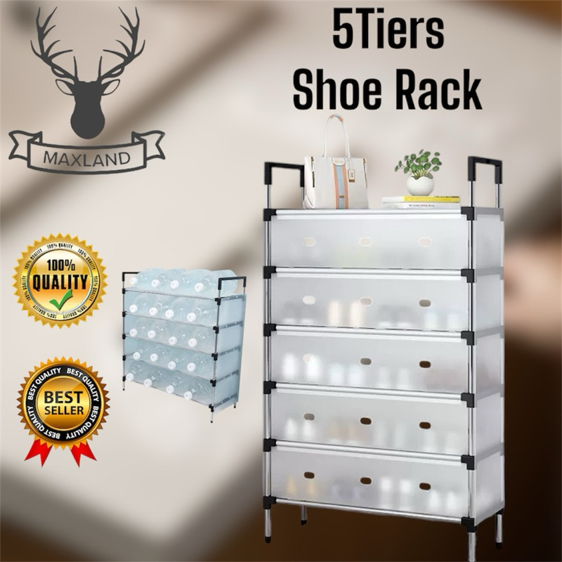 Popxstar Marble light luxury simple shoe rack dormitory dustproof shoe cabinet space-saving small shoe rack