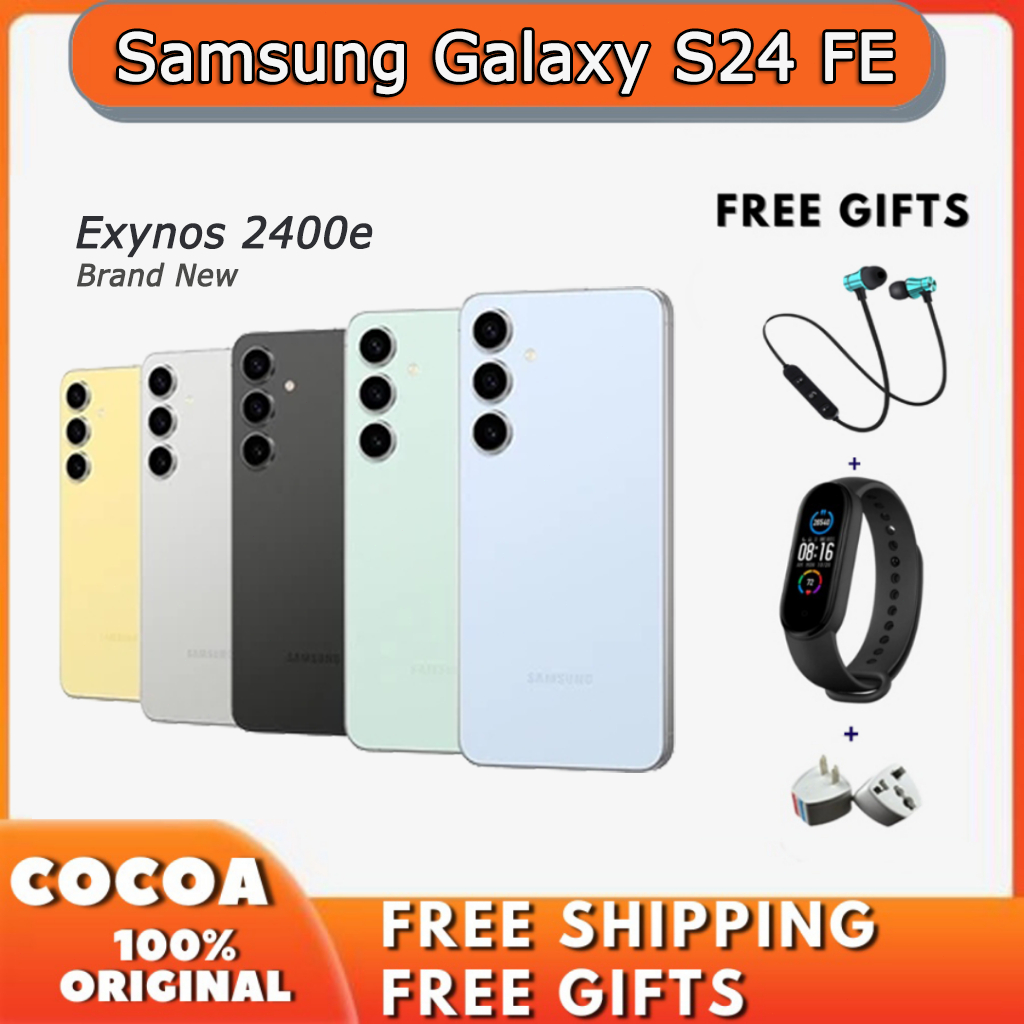 Samsung Galaxy S24 FE Exynos 2400e 50+10MP 6.7 inches AMOLED 25W wired ...