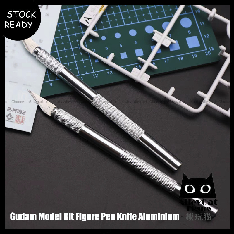 GDM Model Kit Figure Pen Knife Aluminium Sculpting Cutter ( w/5 blades ...