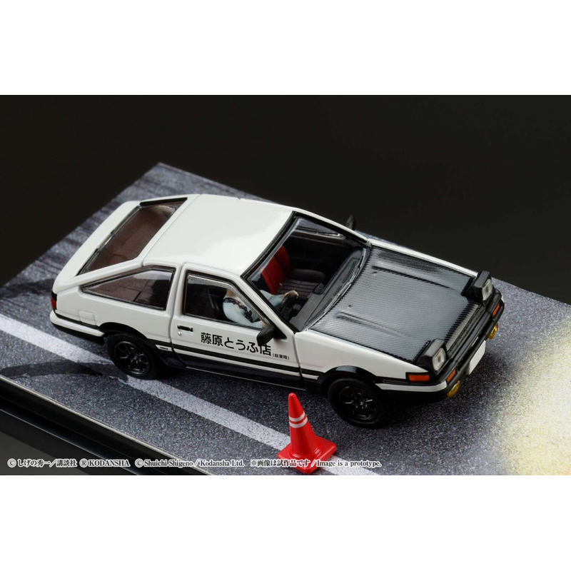 Hobby Japan Initial D 1:64 Toyota SPRINTER TRUENO GT APEX AE86 ...
