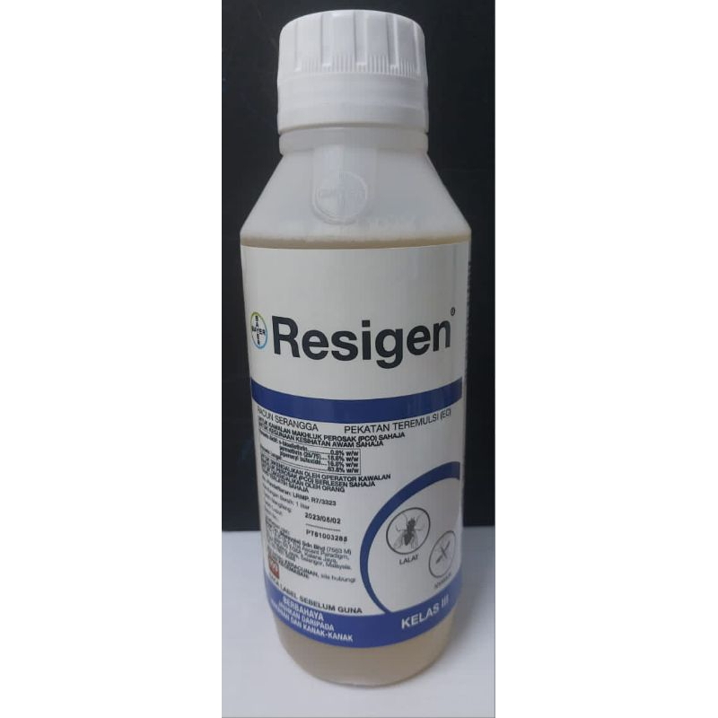 (Pest Control) Bayer Resigen 1Litre Fogging Flies Mosquitoes Lalat ...