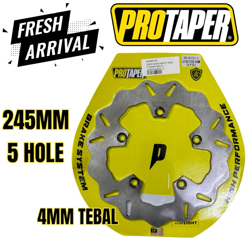TEBAL 4MM!! 4 & 5 HOLE GALFER DISC PROTAPER PDN-7 DISC BRAKE PLATE ...