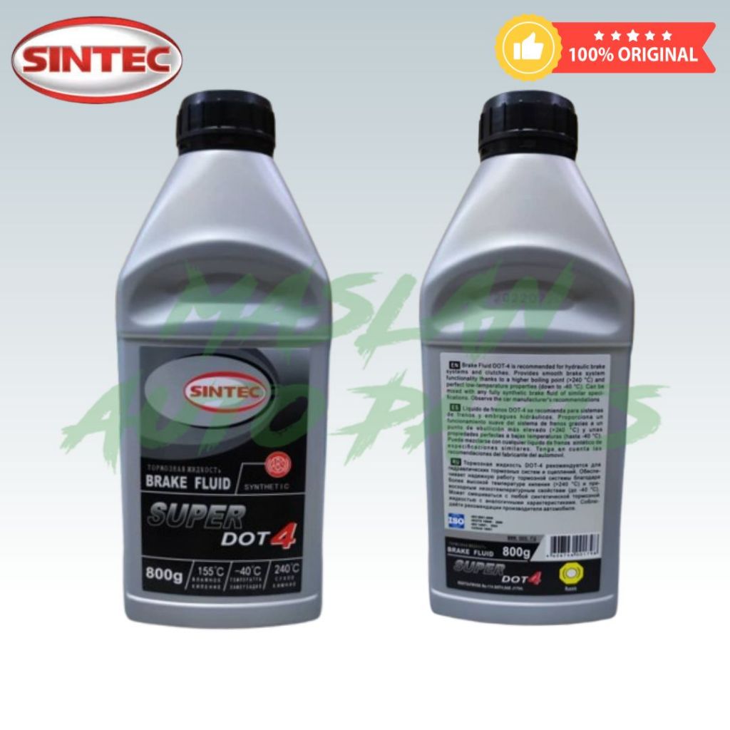SINTEC SUPER DOT 4 Brake Fluid | Shopee Malaysia