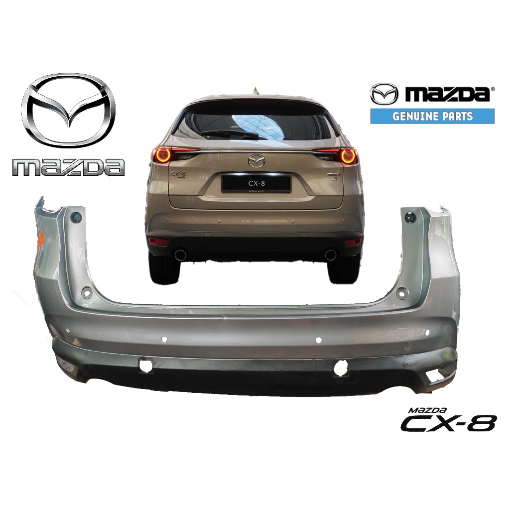 MAZDA CX8 CX 8 2017 2018 2019 2020 2021 2022 2023 ORIGINAL REAR BUMPER ...
