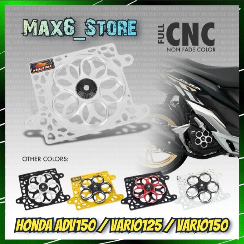 Honda ADV150 Vario150 Vario125 Radiator Cover CNC Spinner Radiator ...