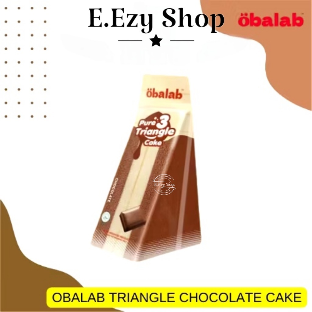 OBALAB TRIANGLE CAKE PURE CAKE EGGSKIN TOAST | Shopee Malaysia