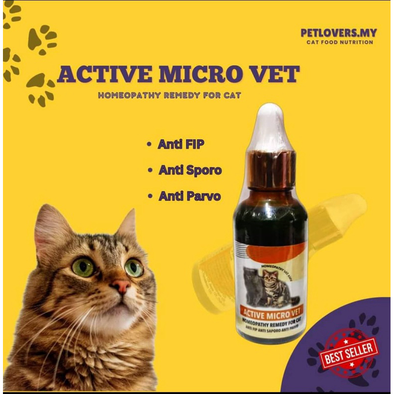 ACTIVE MICRO VET 100ml for Cat | Shopee Malaysia