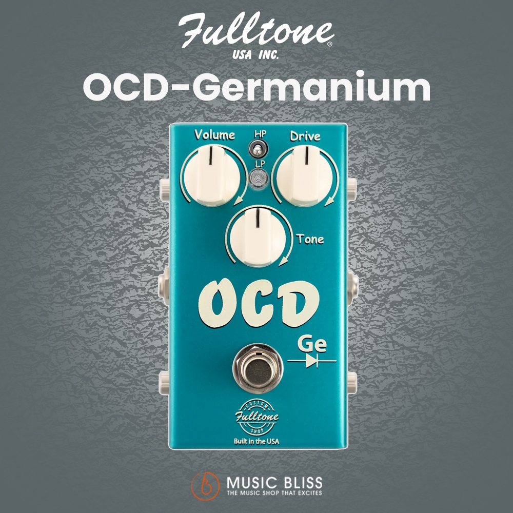 Fulltone Custom Shop OCD-Ge Germanium Obsessive Compulsive Drive Pedal ...