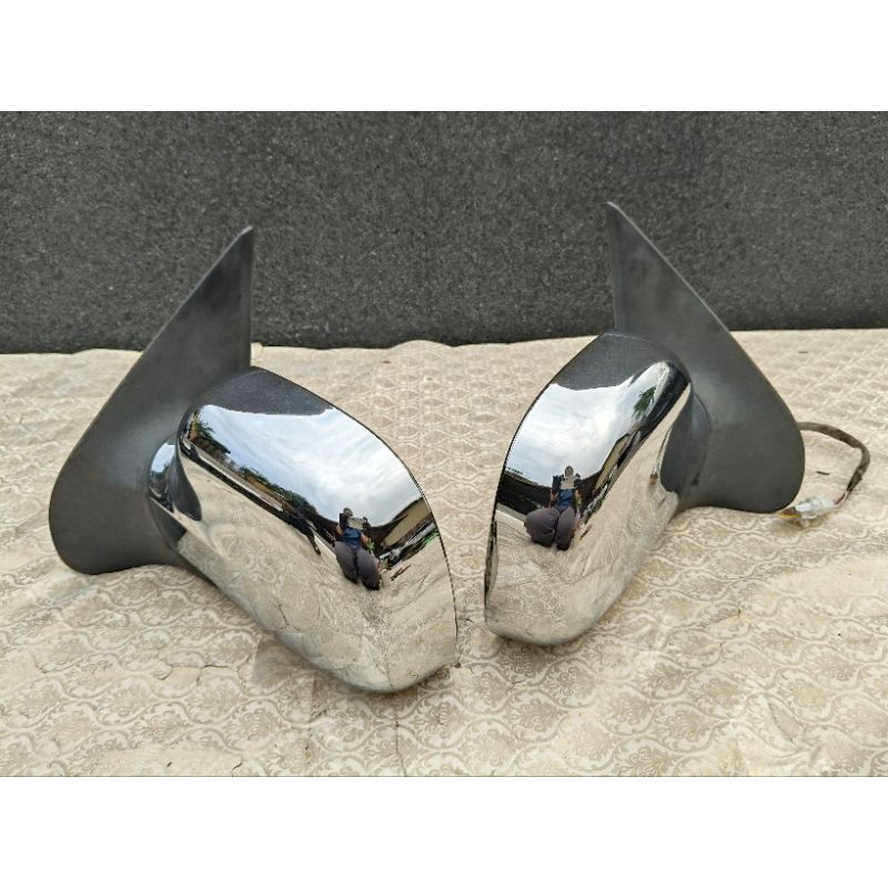 JDM Daihatasu Kembara Chrome Side Mirror Side Door Mirror Shopee Malaysia