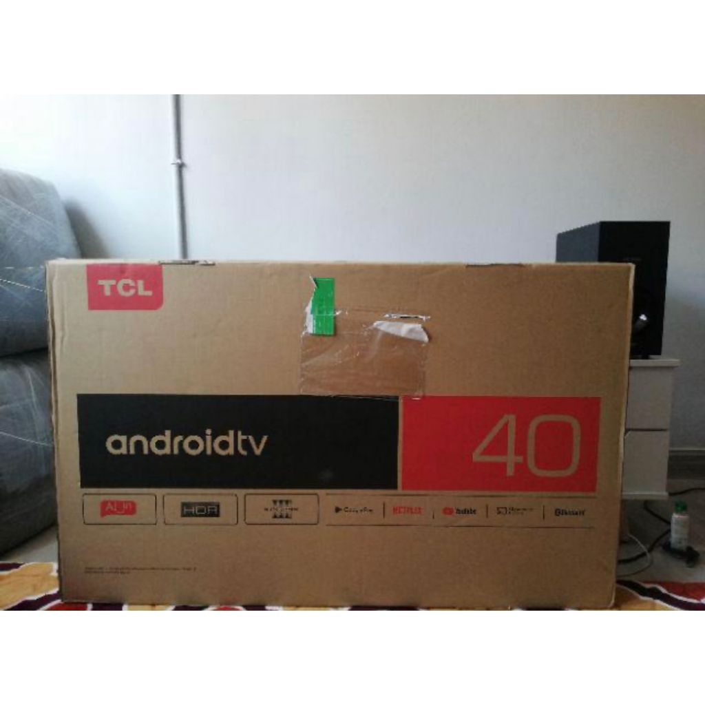 TCL 40 inch LED TV Full HD 1080p 40D3000 [FREE WALL MOUNT] DVB T2