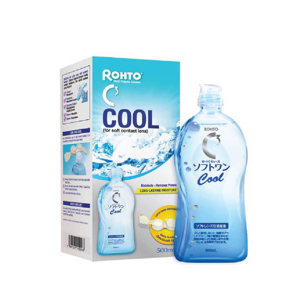 Rohto Cool MultiPurpose Solution 500ml [Contact Lens /Dry Eye Relief