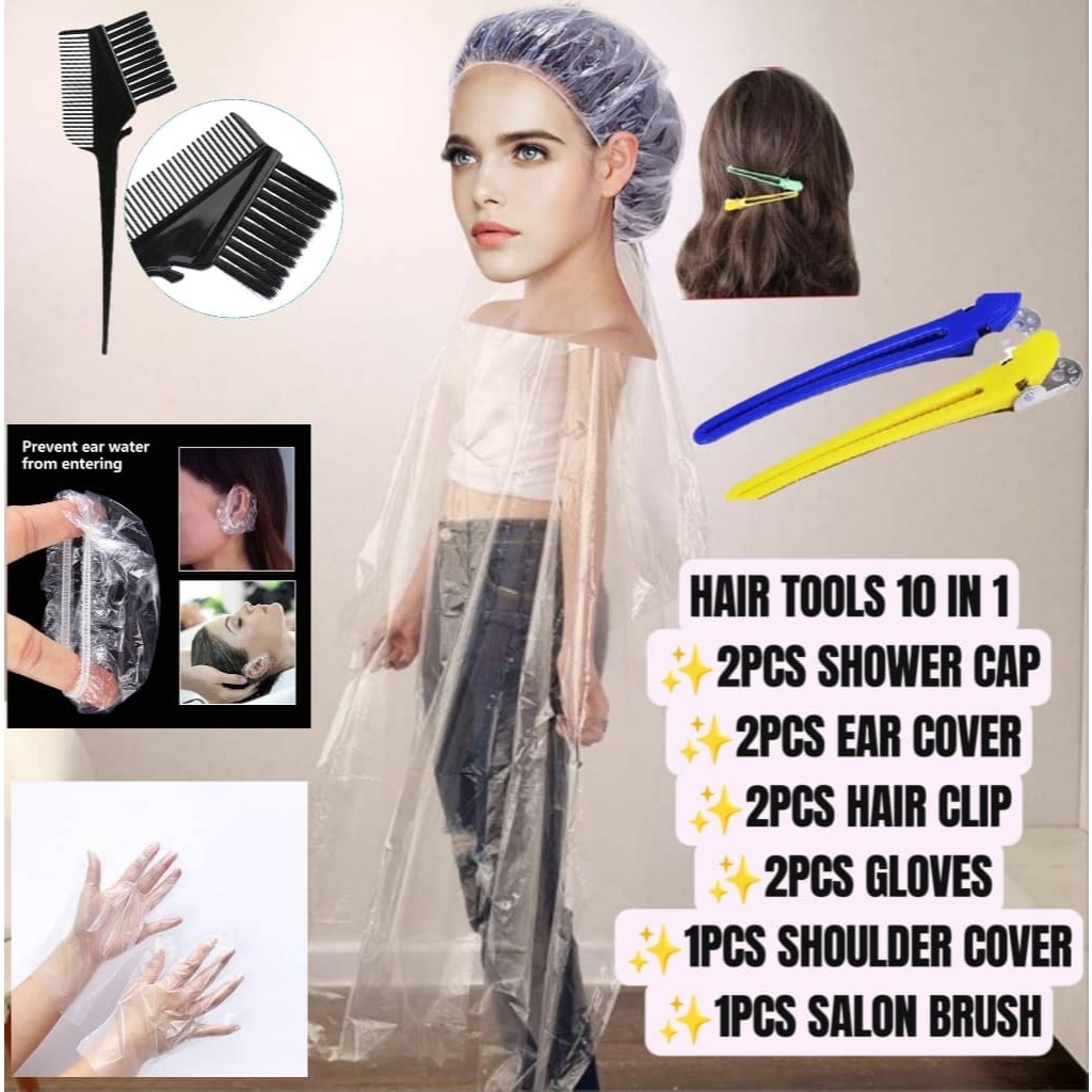Hair Dyeing Kit 10 pcs Hair color tools dye hair tools 10 thing